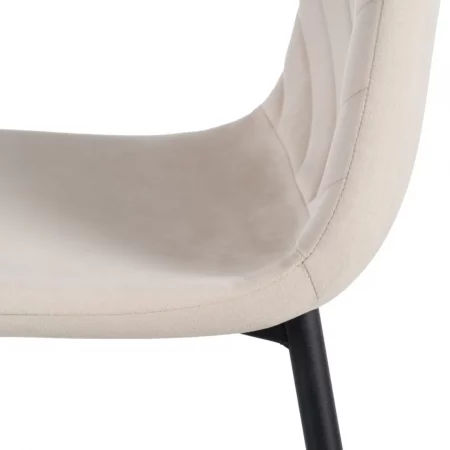 Silla Beige Terciopelo Salón - IXIA (7)