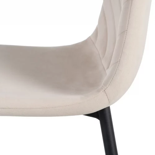 Silla Beige Terciopelo Salón - IXIA (7)