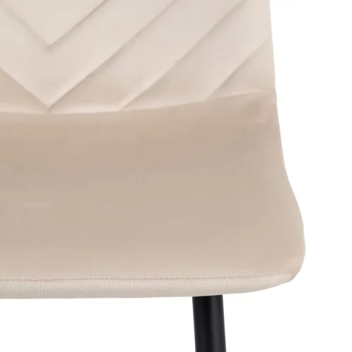 Silla Beige Terciopelo Salón - IXIA (8)