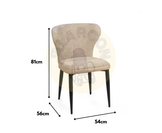 Silla Bremen Tapizada 54x56x81 Cm - Moycor (1)