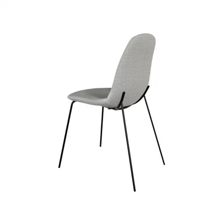 Silla Dana Tapizado en Poliéster y Patas de Acero - SomCasa (1)