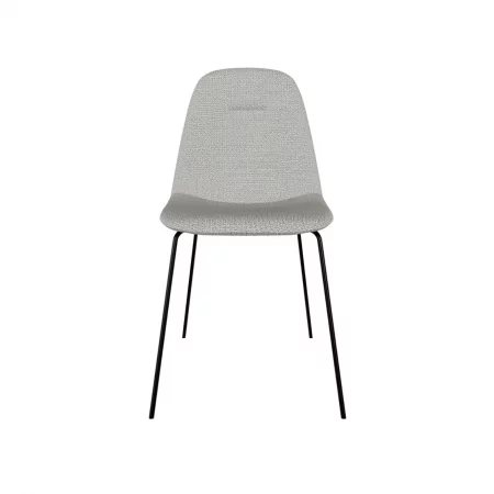 Silla Dana Tapizado en Poliéster y Patas de Acero - SomCasa (3)