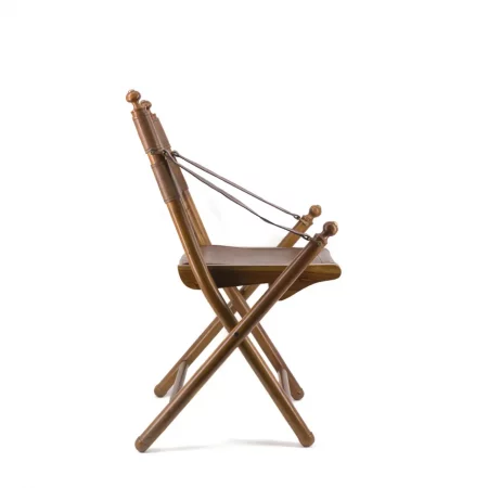 Silla Director Madera CaobaPiel Tarlton 56x53x90 Cm - Moycor (3)