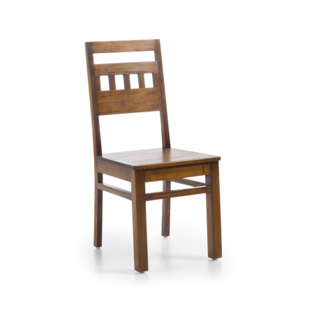 Silla Flamingo Sofia de Madera de Caoba Maciza Natural - Moycor (1)