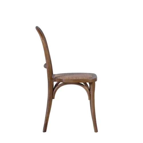 Silla Manila Madera De Roble Y Ratán 45x54x89 Cm - Moycor (3)