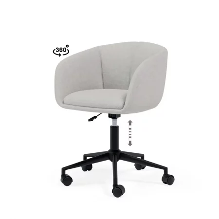 Silla Oficina Mod. Arizona Gris Claro 64x67x73 Cm – Somcasa (3)