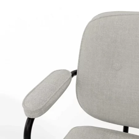Silla Oficina Mod. Columbia Gris Claro 61x63x89 Cm – Somcasa (6)