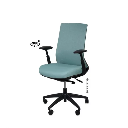 Silla Oficina Mod. Lancaster Menta 68x63x105 Cm – Somcasa (5)