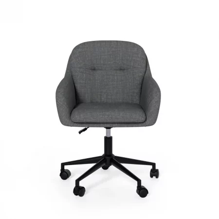 Silla Oficina Mod. Ontario Gris Oscuro 60x65x81 Cm – Somcasa (6)