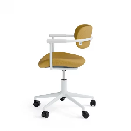Silla Oficina Mod. Oxford Mostaza 55x60x75 Cm – Somcasa (4)