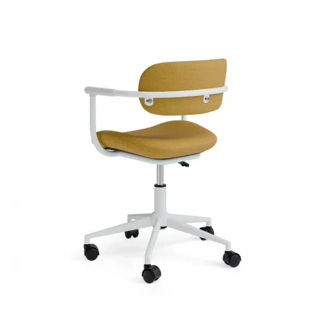 Silla Oficina Mod. Oxford Mostaza 55x60x75 Cm – Somcasa (5)