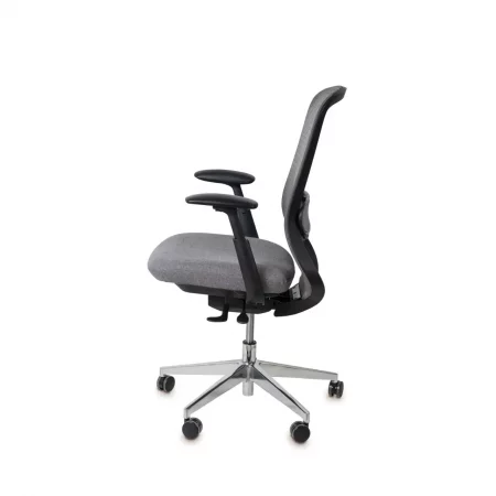 Silla Oficina Mod. Rotterdam Gris 67x66x105 Cm – Somcasa (7)