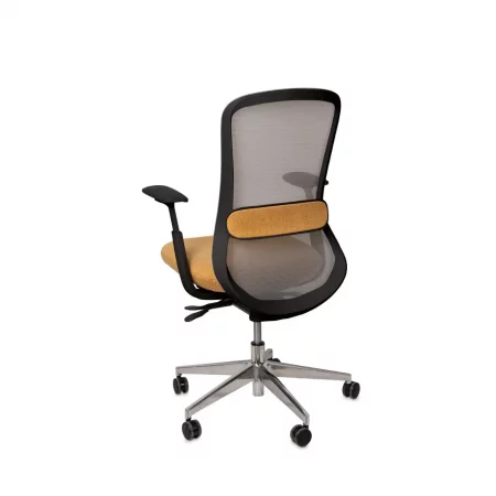 Silla Oficina Mod. Rotterdam Mostaza 67x66x105 Cm – Somcasa (4)