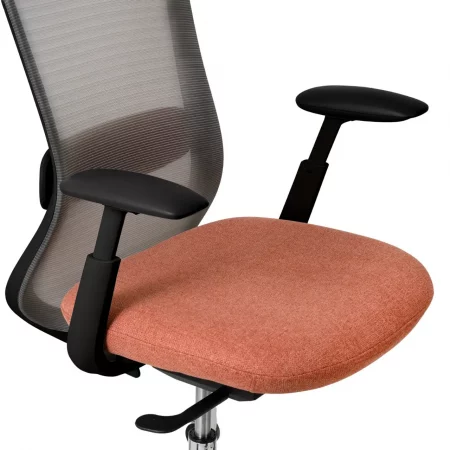 Silla Oficina Mod. Rotterdam Terracota 67x66x105 Cm – Somcasa (1)