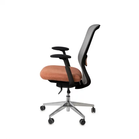 Silla Oficina Mod. Rotterdam Terracota 67x66x105 Cm – Somcasa (5)