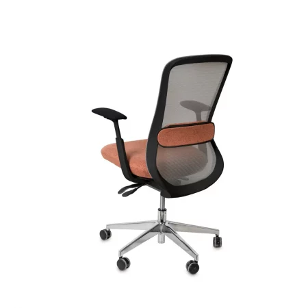 Silla Oficina Mod. Rotterdam Terracota 67x66x105 Cm – Somcasa (6)