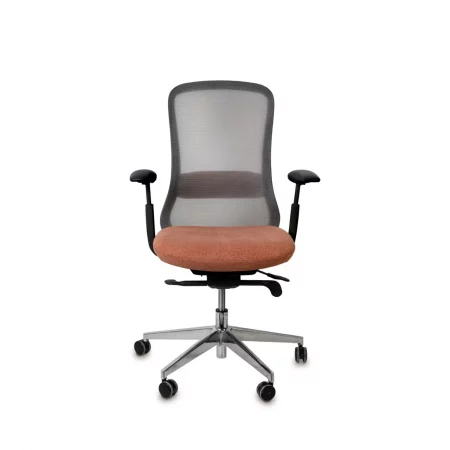Silla Oficina Mod. Rotterdam Terracota 67x66x105 Cm – Somcasa (7)