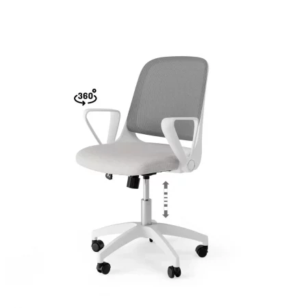 Silla Oficina Mod. Siracusa Gris 60x61x86 Cm – Somcasa (4)