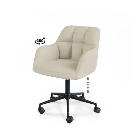 Silla Oficina Mod. Stanford Beige 65x60x78 Cm – Somcasa (5)