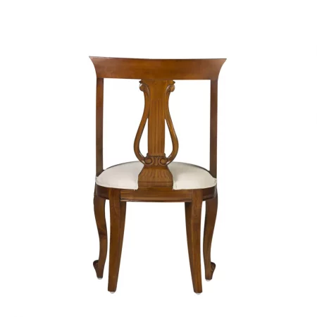 Silla Tapizada Mod. Liberty Madera Caoba Colección Vintage 50x47x90 Cm - Moycor (2)