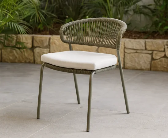 Silla de Exterior Palmira Verde 58x60x78 Cm – Somcasa (2)