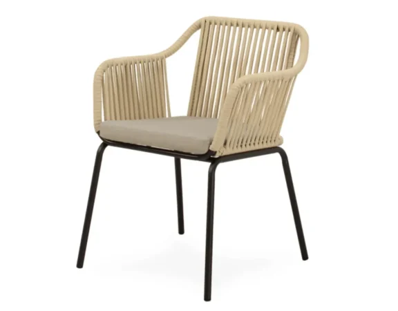 Silla de Exterior Penny BeigeNegro 59x61x79 Cm – Somcasa (4)