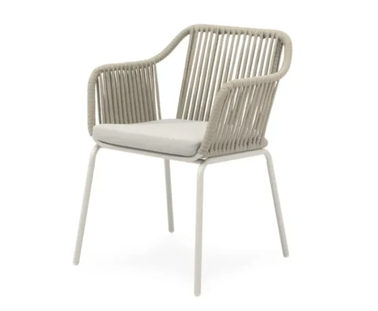 Silla de Exterior Penny Gris ClaroBeige 59x61x79 Cm – Somcasa (1)