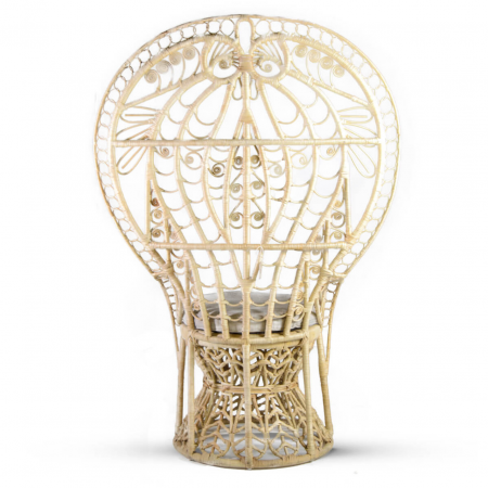 Silla de miembre trenzado Rattan Peacock - Moycor 5