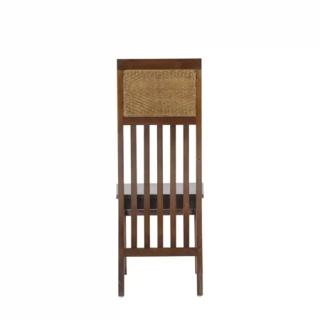 Silla en Madera de Caoba Estilo Barrotes Verticales Modelo Flamingo 45x50x110 Cm - Moycor (3)