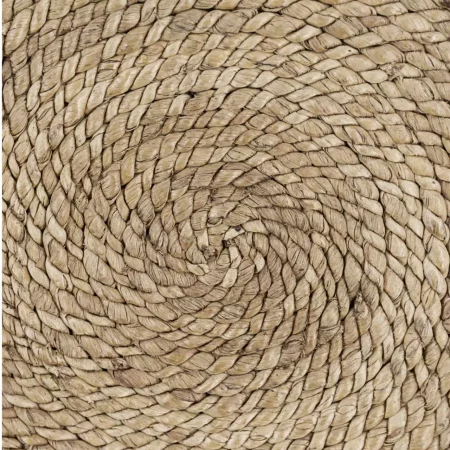 Silla en Madera de Caoba con Cojín en Color Blanco Modelo Círculos 46x50x100 Cm - Moycor (2)