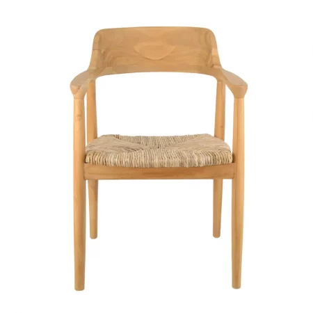 Silla en Madera de Teka Hiroshima 56x54x82 Cm - Moycor (2)