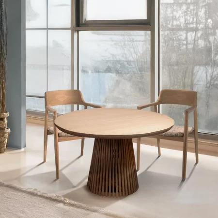 Silla en Madera de Teka Hiroshima 56x54x82 Cm - Moycor (5)
