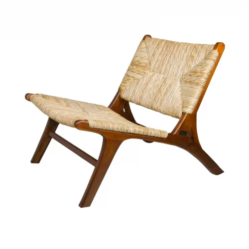 Sillón Bajo Madera TekaEnea 60x83x75 Cm - Moycor (3)