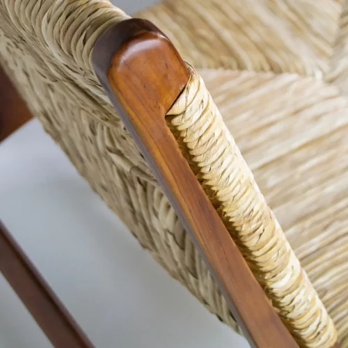 Sillón Bajo Madera TekaEnea 60x83x75 Cm - Moycor (5)