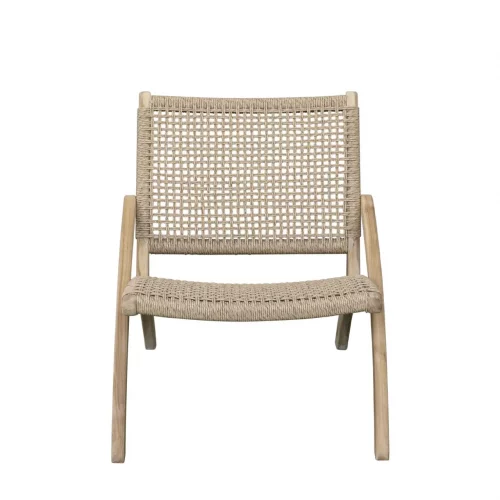 Sillón Bajo Mod. Sicilia Madera Teca y Cuerda 62x82x73 Cm - Moycor (2)