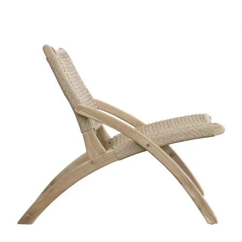 Sillón Bajo Mod. Sicilia Madera Teca y Cuerda 62x82x73 Cm - Moycor (3)