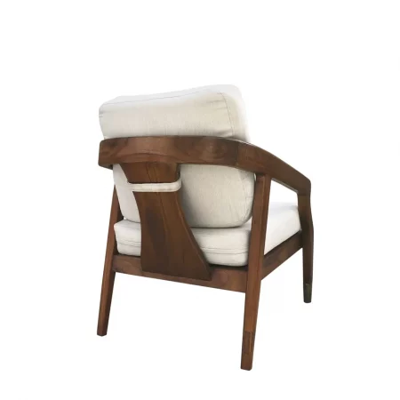 Sillón Bajo en Madera de Mindi con Cojines 68x77x92 Cm - Moycor (3)
