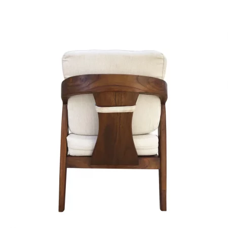 Sillón Bajo en Madera de Mindi con Cojines 68x77x92 Cm - Moycor (8)