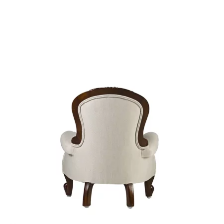 Sillón Modelo Baby Vintage Grandfather Madera Caoba Colección Vintage 40x37x52 Cm - Moycor (3)