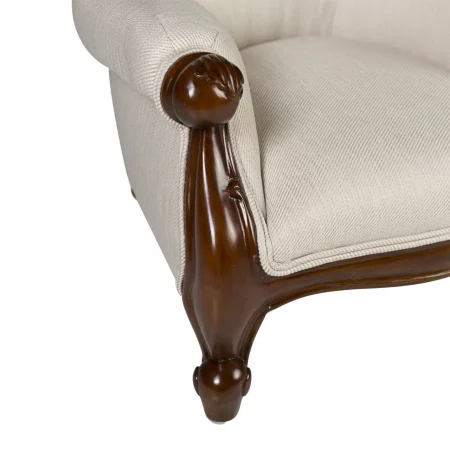 Sillón Modelo Baby Vintage Grandfather Madera Caoba Colección Vintage 40x37x52 Cm - Moycor (5)