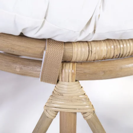 Sillón Pequeño de Ratán con Cojín - Moycor (3)