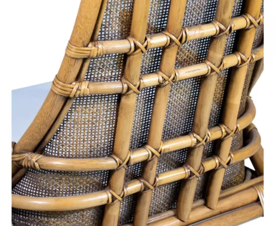 Sillón Yucatan cob Cojin de Ratan y Poliester - 67x65x95 Cm (5)