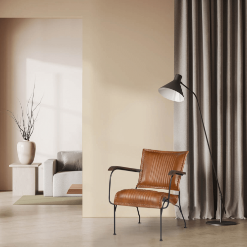 Sillón de Piel Estilo Industrial Modelo Boston 68x76x75 Cm - Moycor (6)