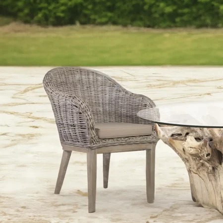 Sillón de Ratán Blanqueado con Argolla 68x66x88 Cm - Moycor (6)