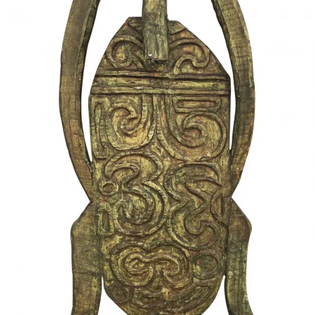 Sillón en Madera de Teka Estilo Trono de Rey 100x40x180 Cm - Moycor (6)