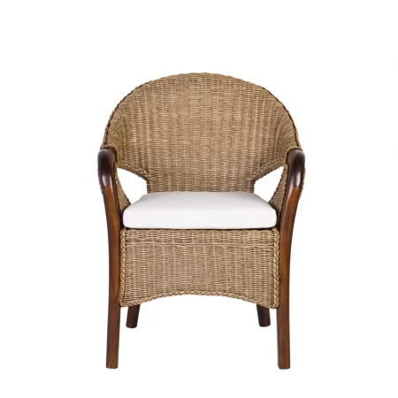Sillón en de Médula y Caoba 60x60x83 Cm - Moycor (2)