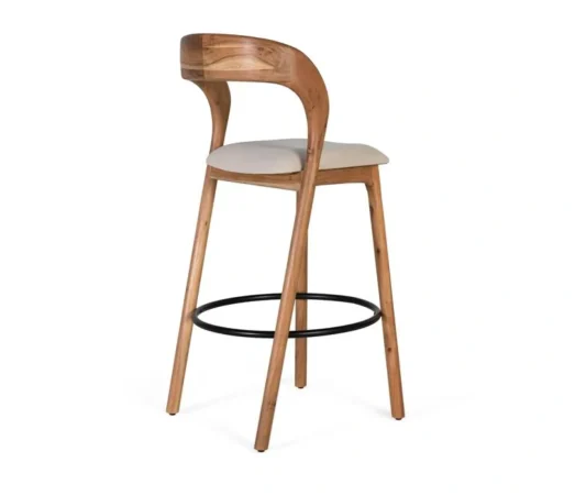 Taburetes Madera Maciza de Acacia 53x53x109 Cm - Giner y Colomer (4)