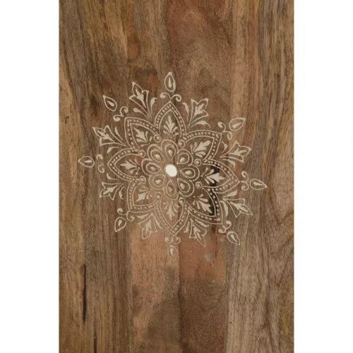Telefonera 4 Cajones y 1 Puerta en Madera de Mango 45x30x60 Cm - Giner y Colomer (8)