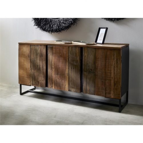 BUFFET 3P. LACERTA MAD. RECICL./ACACIA/METAL IMORI