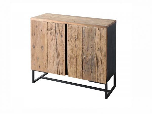 BUFFET 2P. LACERTA MAD. RECICL./ACACIA/METAL IMORI